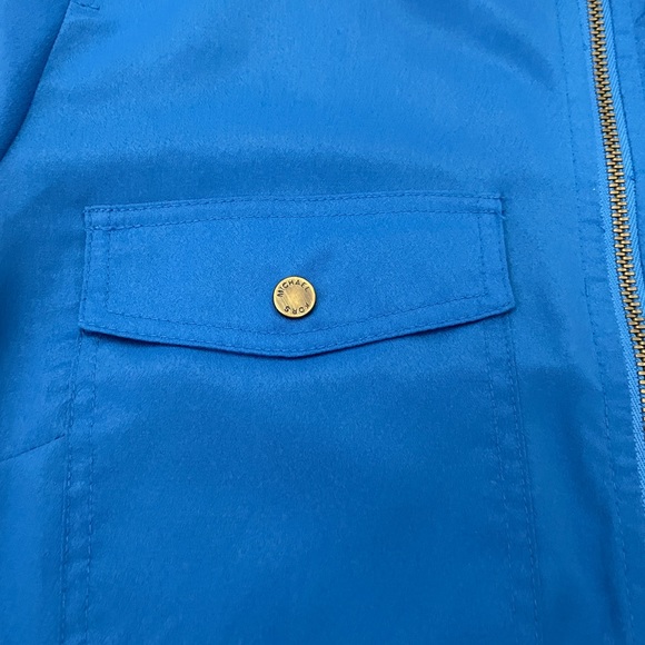 Michael Kors blouse with zipper, blue, S - Picture 3 of 4